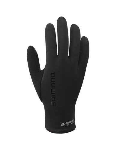Shimano Infinium Race GTX Gore-Tex Guanti Ciclismo, Nero