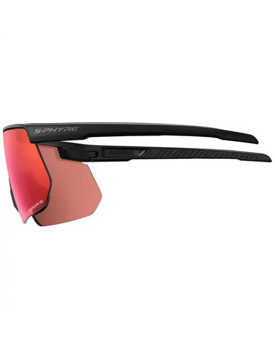 Shimano S-Phyre 2 CE-SPHR2 Cycling Glasses, Matte Black/Ridescape Road Lens + Ridescape CL Spare Lens