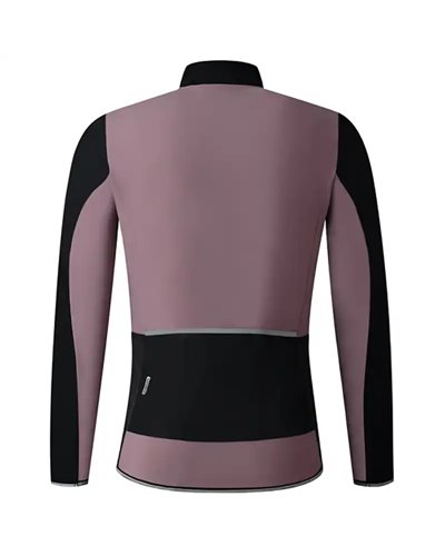 Shimano Evolve Men's Windproof Cycling Jacket Size M, Black/Prune