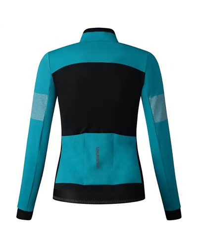 Shimano Kaede Giacca Antivento Donna Taglia M, Verde Mare