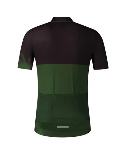 Shimano Kita Maglia Maniche Corte Uomo Taglia M, Kaki