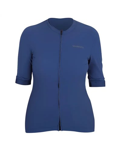 Shimano Futuro Maglia Maniche Corte Donna Taglia S, Candy Blue