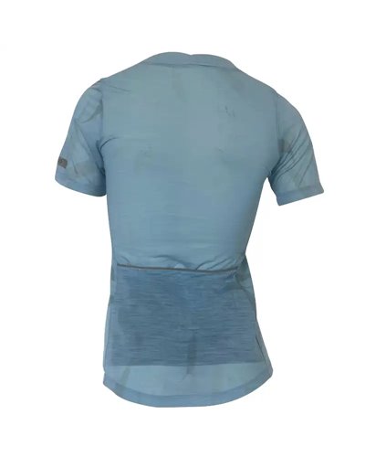 Shimano Evolve Terra Maglia Maniche Corte Donna Taglia S, Blu Opaco