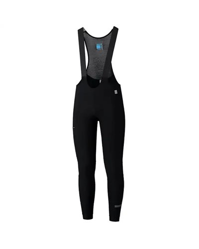 Shimano Evolve Men's Thermal Cycling Bib Tights Size M, Black