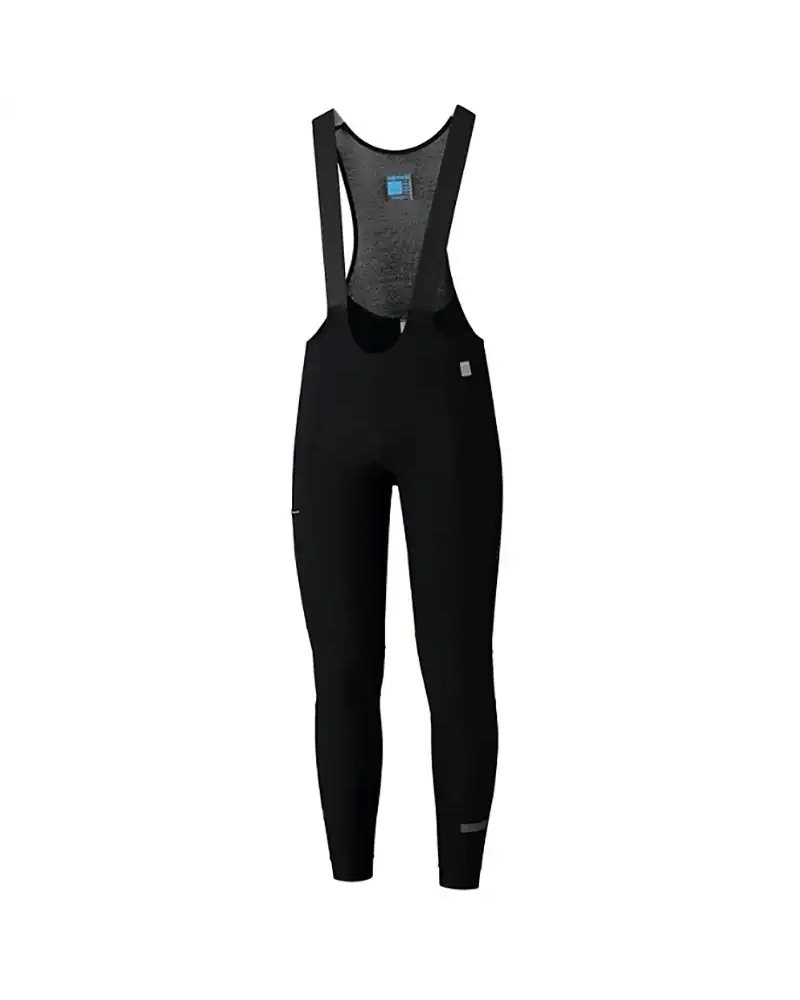 Shimano Evolve Men's Thermal Cycling Bib Tights Size M, Black