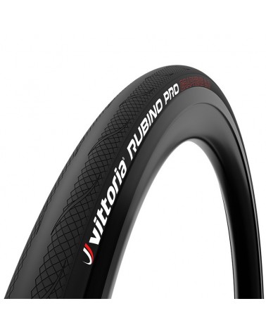 Vittoria Rubino Pro 3C G2.0 25-622/700x25c Folding Tyre 150 TPI, Full Black