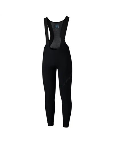 Shimano S-Phyre Salopette Lunga Termica Uomo, Nero