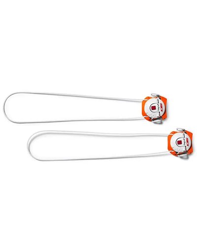 Sidi Ricambio Leva Tecno 3 Push Lungo N.77, Arancio/Bianco