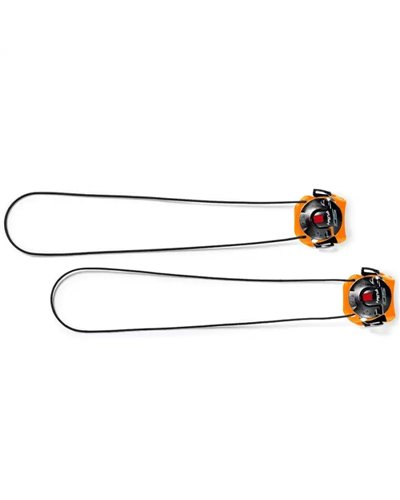 Sidi Tecno Lever Replacement 3 Push Long N.77, Orange/Black