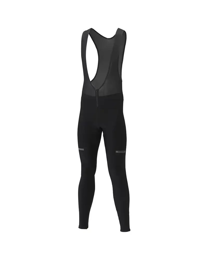 Shimano Winter Men's Thermal Cycling Bib Tights, Black