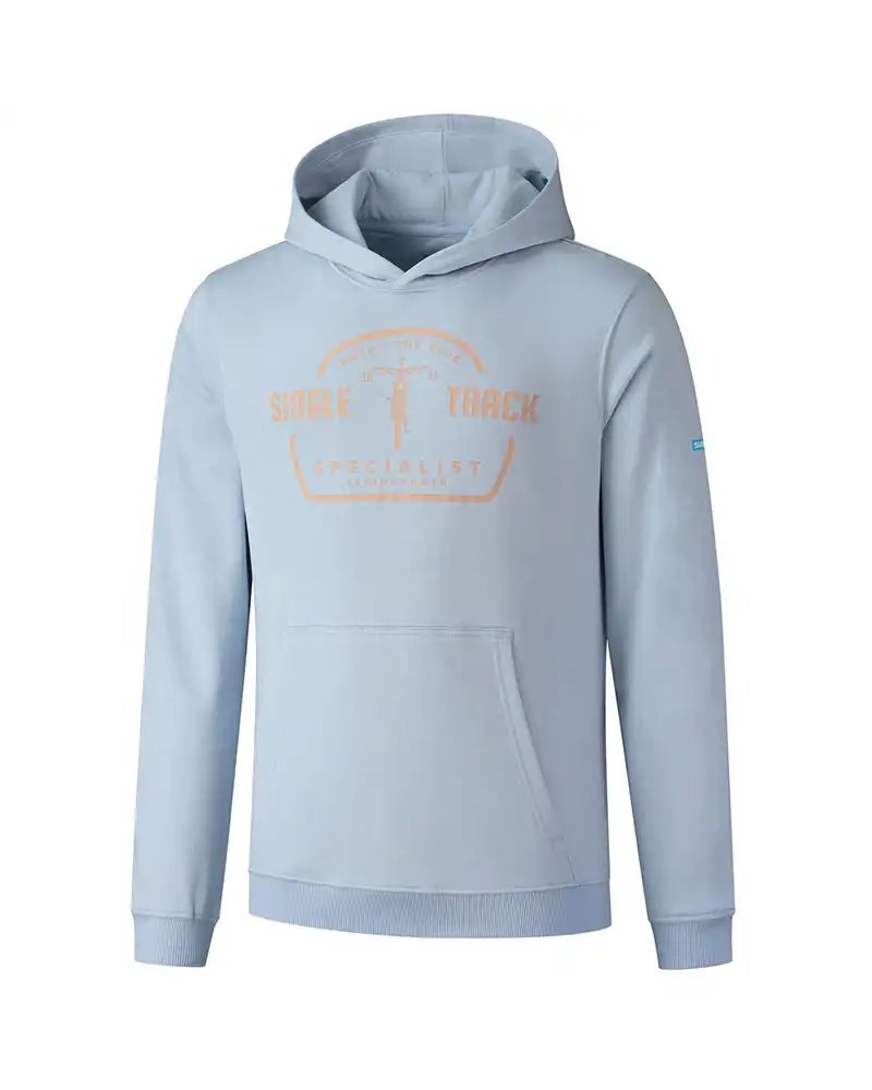 Shimano Yama Single Track Specialist Men's Hoodie EU Size M, Blue/Bronze