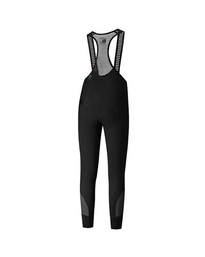 Shimano Vertex Salopette Lunga Termica Uomo, Nero