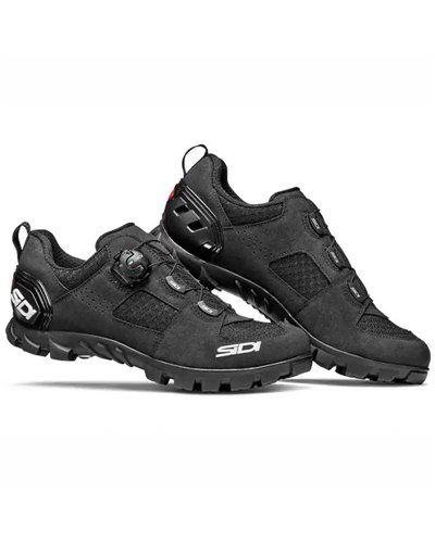 Sidi Turbo Men's MTB Cycling Shoes, Black/Black