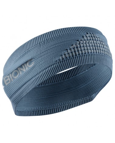 X-Bionic Headband 4.0, Bluestone/Dolomite Grey