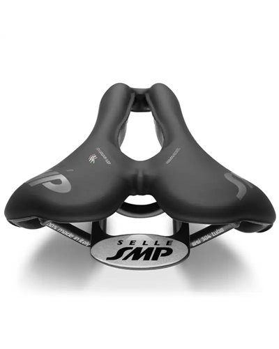 SMP VT20 Road/MTB Saddle e-Bike Ready, Black Matt
