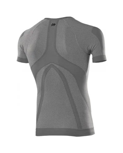 Sixs TS1 Maglia Intimo Girocollo Maniche Corte Unisex, Grigio Scuro
