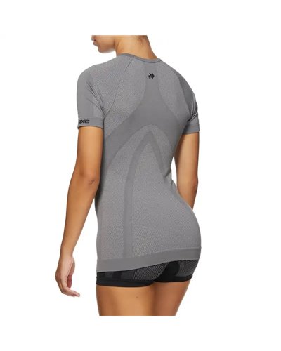 Sixs TS1 Maglia Intimo Girocollo Maniche Corte Unisex, Grigio Scuro