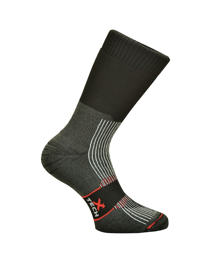 XTech Warrior XT13 Socks, Black