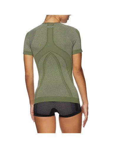 Sixs TS1 Maglia Intimo Girocollo Maniche Corte Unisex, Army