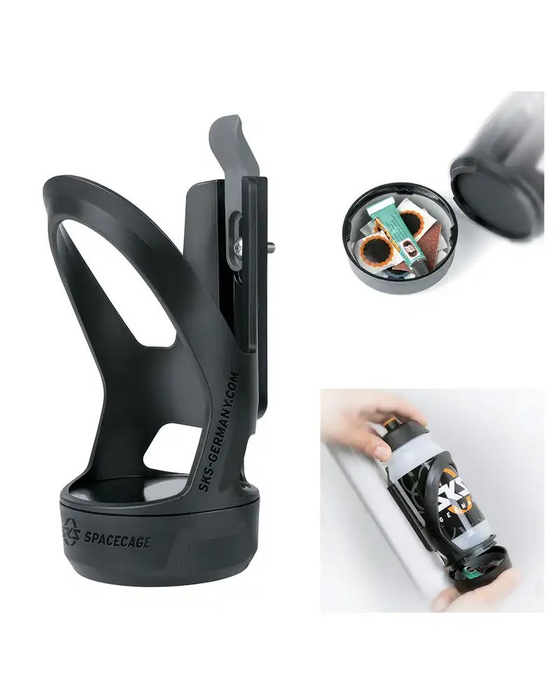 Sks Germany Portaborraccia Spacecage, Nero