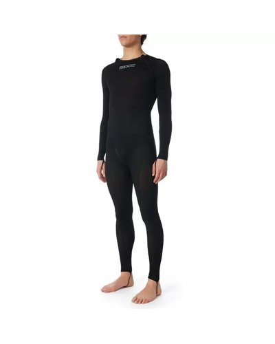 Sixs STX Sottotuta Intimo 4 Stagioni Unisex, All Black