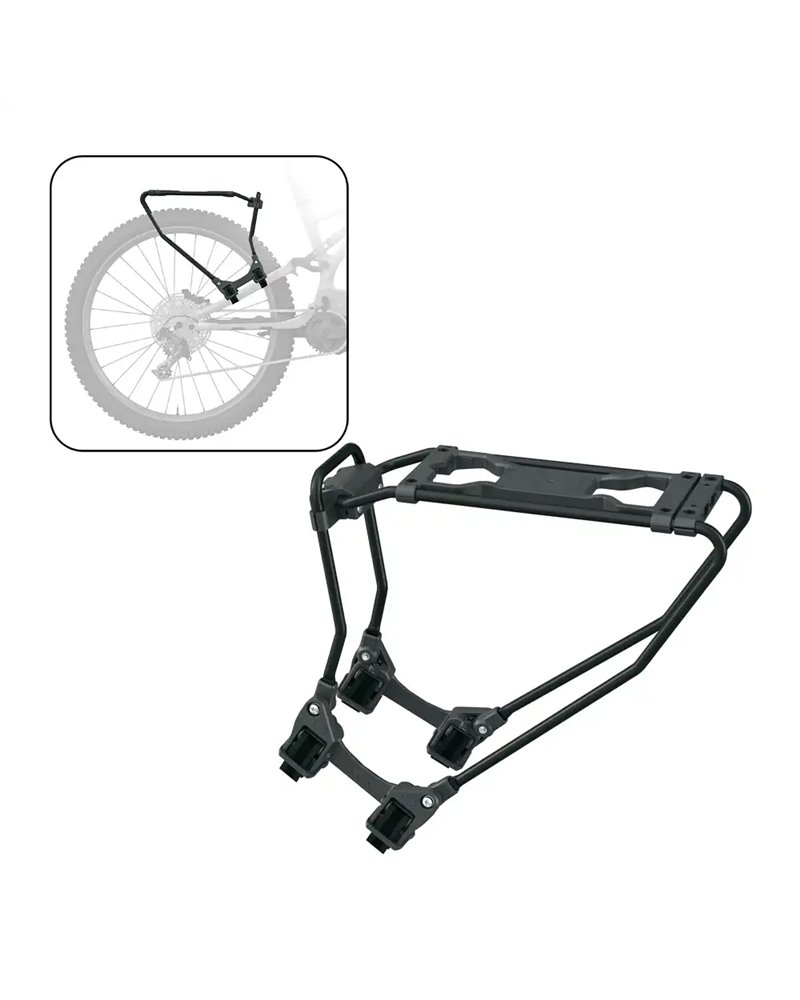 SKS Germany Portapacchi Posteriore al Carro Alluminio Infinity Universal Mik - Nero