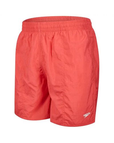 Speedo Costume Mare Uomo Solid Leis 16 Watershort, Fed Red