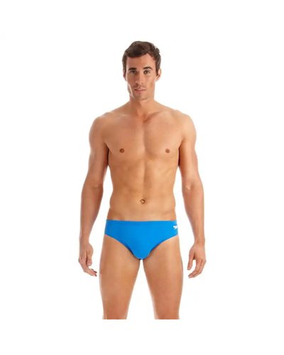 Speedo Essential Endurance+ 7Cm Sportsbrief Costume Piscina Uomo, Neon Blue