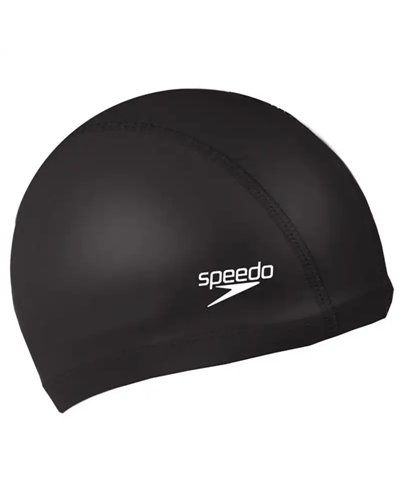 Speedo Pace Cap Cuffia Piscina, Nero (Taglia Unica)