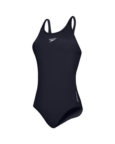 Speedo Essential Endurance+ Medalist Women's Swimsuit, Navy