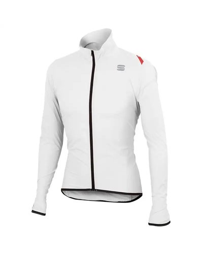 Sportful Hot Pack 6 Jacket Giacca Antivento Ciclismo, White