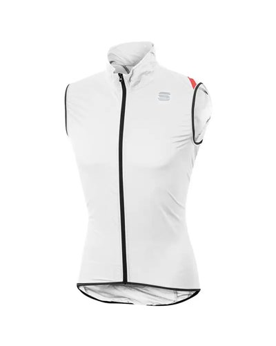 Sportful Hot Pack 6 Vest Gilet Antivento Ciclismo, White