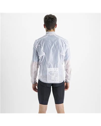 Sportful Hot Pack Easylight Giacca Antivento Comprimibile Uomo, Bianco