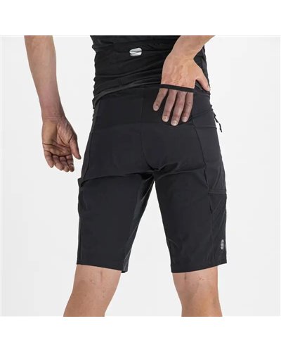 Sportful Supergiara Men's Cycling Overshort, Black
