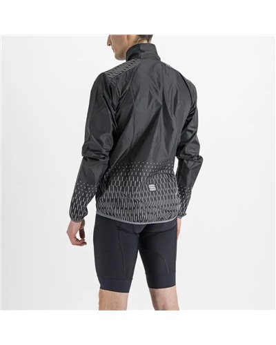 Sportful Reflex Giacca Antivento Comprimibile Uomo, Nero