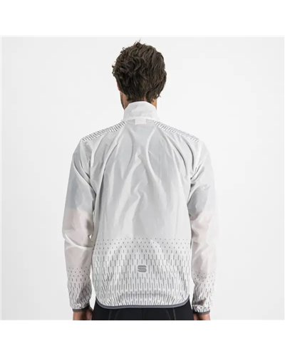 Sportful Reflex Men's Packable Windproof Cycling Jacket, White