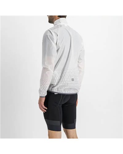 Sportful Reflex Giacca Antivento Comprimibile Uomo, Bianco