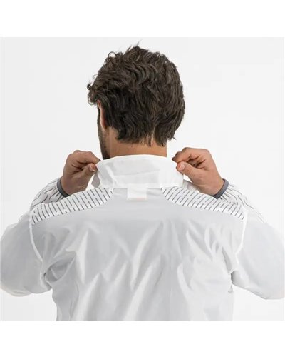 Sportful Reflex Men's Packable Windproof Cycling Jacket, White