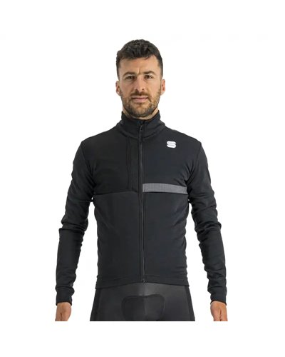 Sportful Giara Softshell Giacca Invernale Antivento Uomo, Nero