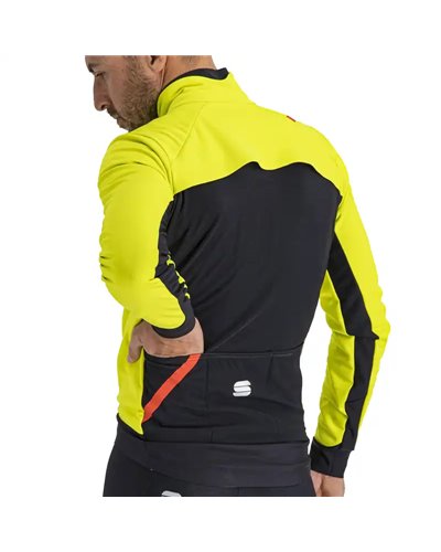 Sportful Fiandre Pro Medium GTX Gore-Tex Infinium Men's Windproof/Waterproof Cycling Jacket, Cedar