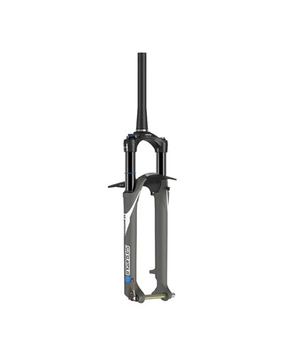 SR Suntour Fork Air Axon 34 Werx 29 Disc - 100mm, Gray, EQ RLRC PCS, 15QLC2TI 110