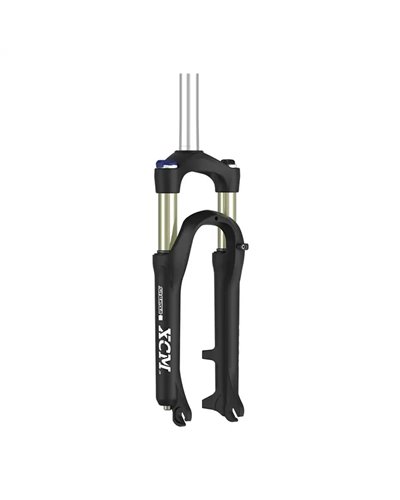 SR Suntour Forcella Aria XCM Junior 20 Disc - 80mm, Nero Opaco, HLO, QR 5X100mm, 1 1/8, Rake 40mm