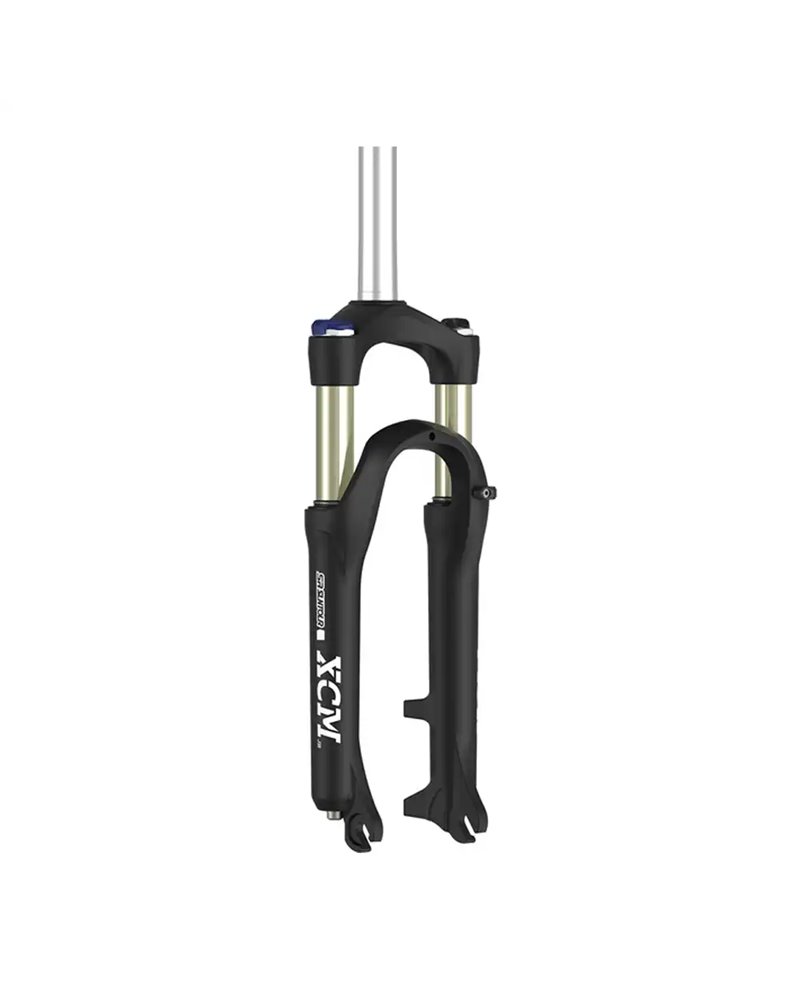 SR Suntour Forcella Aria XCM Junior 20 Disc - 80mm, Nero Opaco, HLO, QR 5X100mm, 1 1/8, Rake 40mm