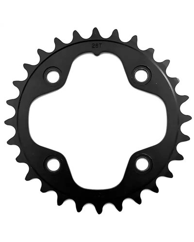 Sram Corona MTB 1211 BCD 99mm 28D 10v Alluminio, Nero