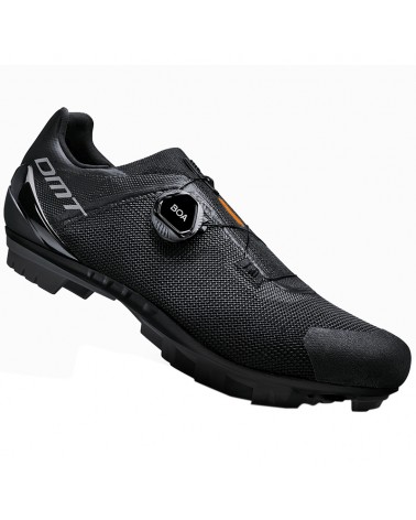 DMT KM4 Men's MTB XC/Marathon Cycling Shoes, Black/Black