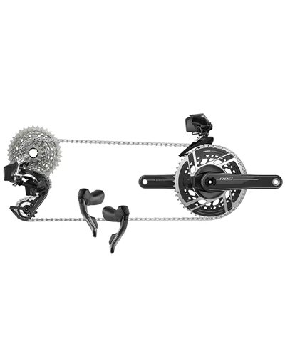 Sram Red AXS E1 2x12sp Groupset (Silver)