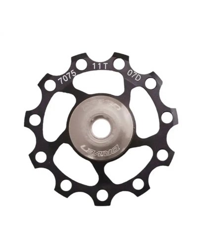 Sunrace Puleggia Cambio 11T In Aluminum 7075 Su Cuscinetto Silver