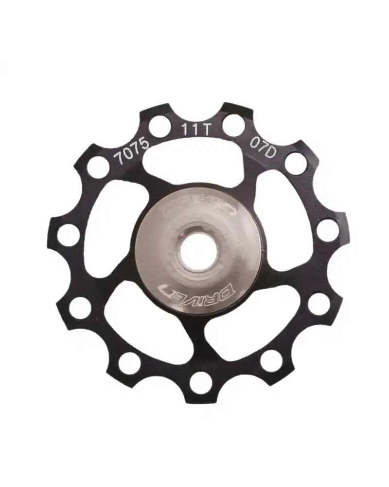 Sunrace Puleggia Cambio 11T in Alluminio 7075 su Cuscinetto Silver