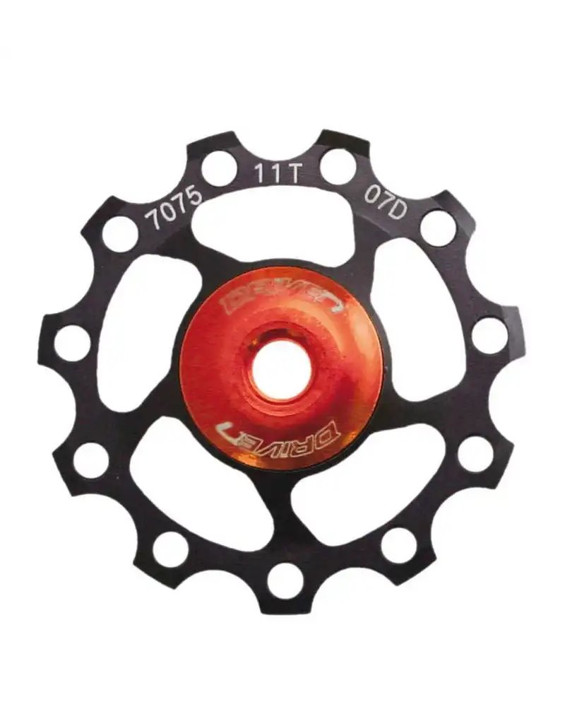 Sunrace Puleggia Cambio 11T in Alluminio 7075 su Cuscinetto Rosso