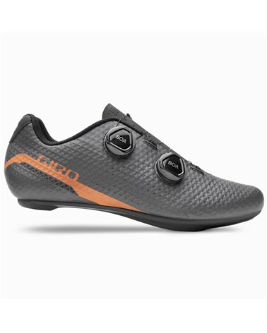 Giro Regime Men's Road Cycling Shoes, Carbon/Copper